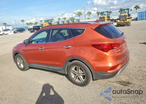 2017 Hyundai Santa Fe Sport z USA, uszkodzony, nr VIN 5XYZU3LB7HG432696